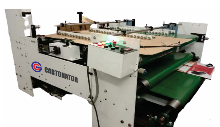 Semi Auto Box Pasting Machine